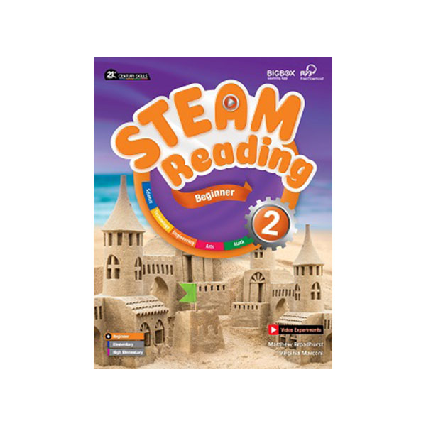 STEAM Reading Beginner 2 – Student Book with Workbook