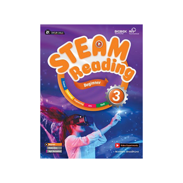STEAM Reading Beginner 3 – Student Book with Workbook